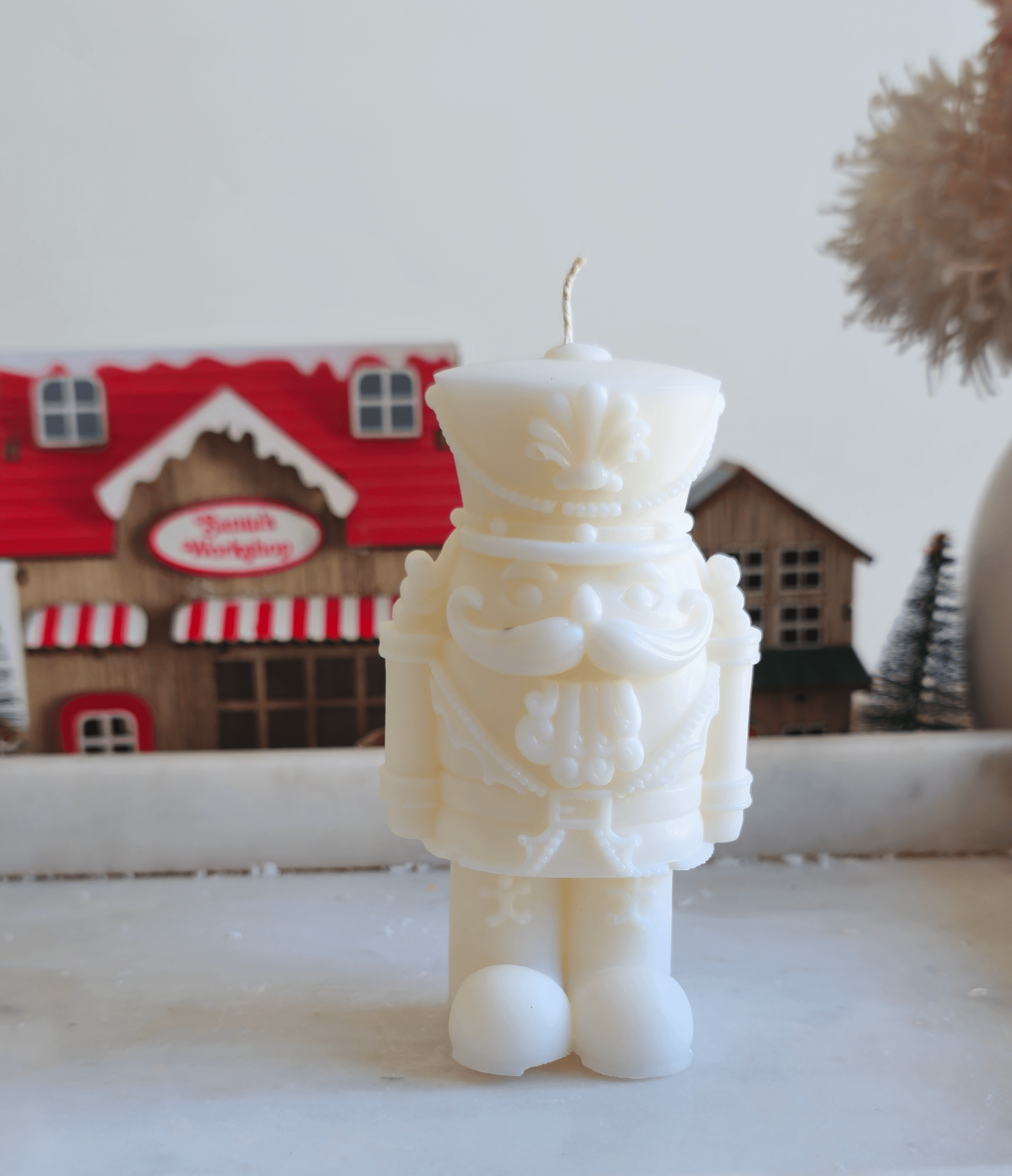 Snowman Candle