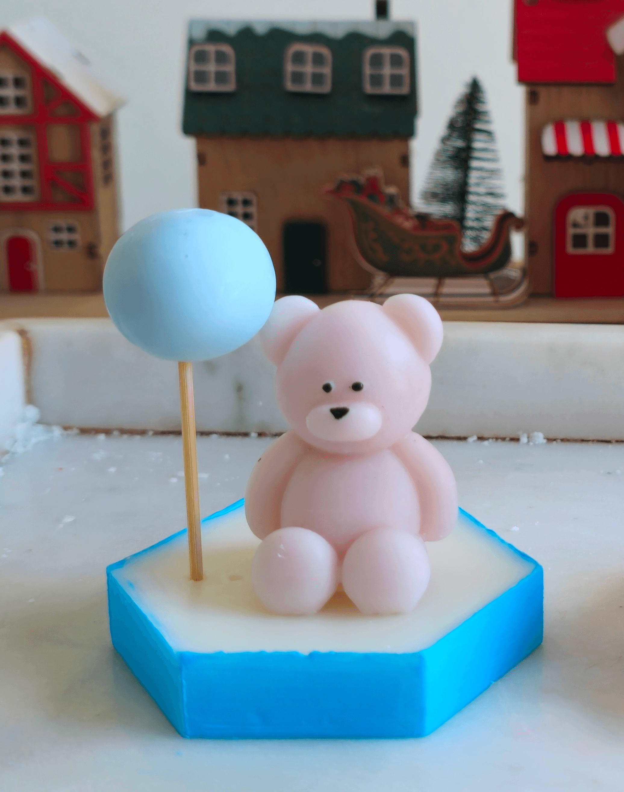 Mini Teddy Bear Candle